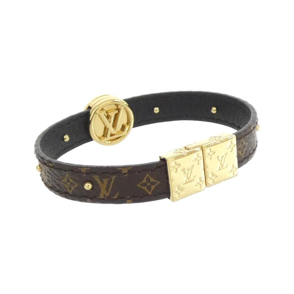 LOUIS VUITTON Brown Monogram Charm Bracelet - Picture 2 of 3